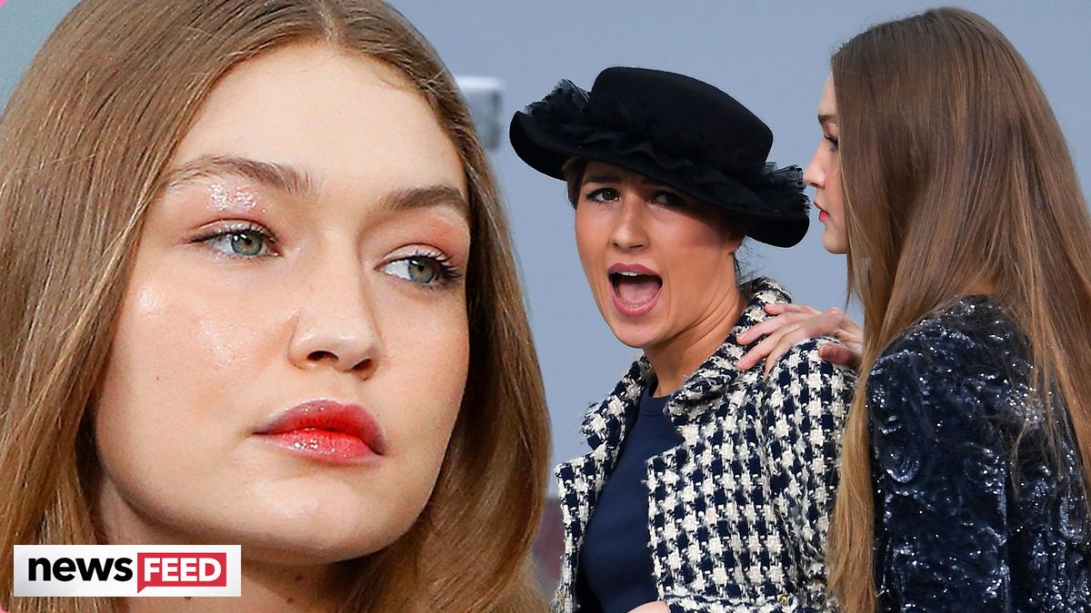 preview for Gigi Hadid TAKES DOWN Runway Crasher!!!