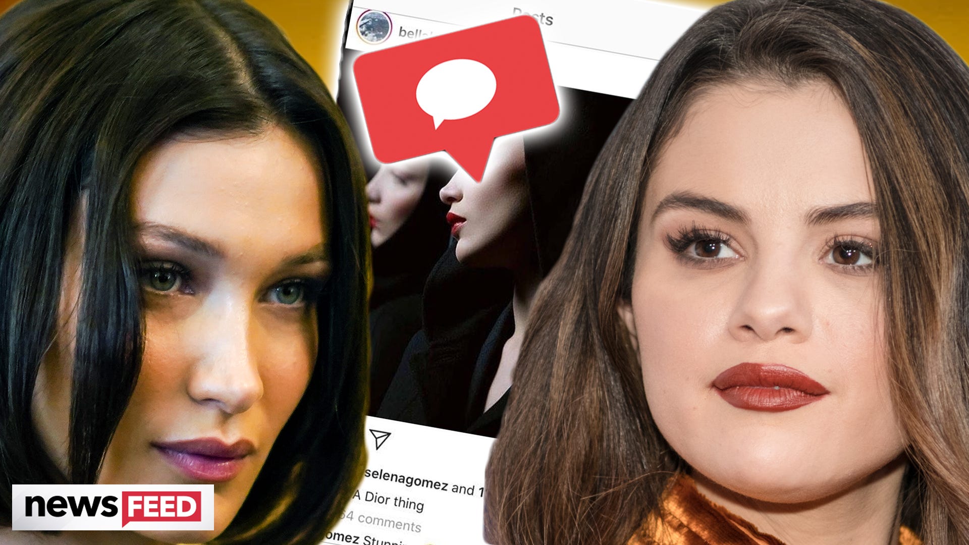 Bella Hadid DELETES Post Selena Gomez Commented On & Selena Responds!