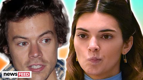 preview for Harry Styles AWKWARDLY Responds To Kendall Jenner Questions!