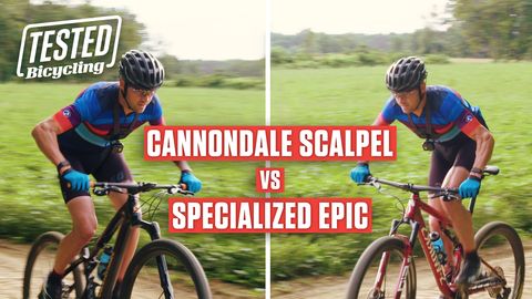 preview for Specialized Epic vs. Cannondale Scalpel | TESTED