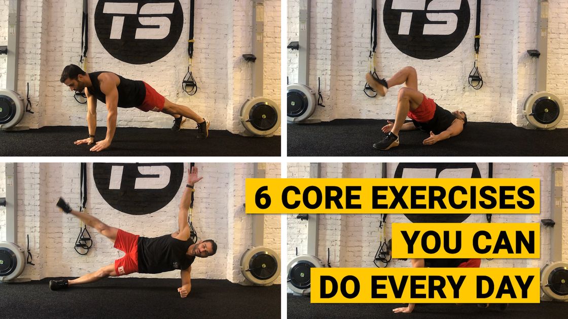 preview for 6 Core Exercises You Can Do Every Day