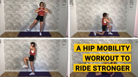 preview for A Hip Mobility Workout to Ride Stronger
