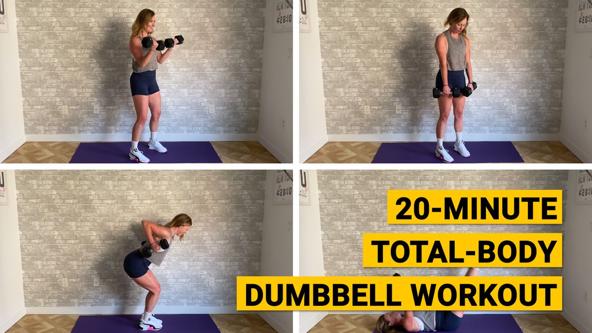 20-Minute Dumbbell Workout  Total-Body Workout for Runners