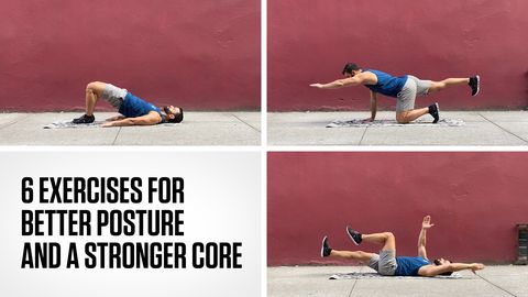 preview for 6 Exercises for Better Posture and a Stronger Core