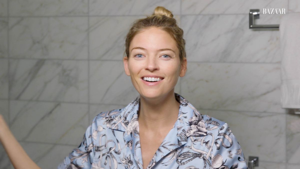 preview for Martha Hunt's Nighttime Skincare Routine | Go To Bed With Me