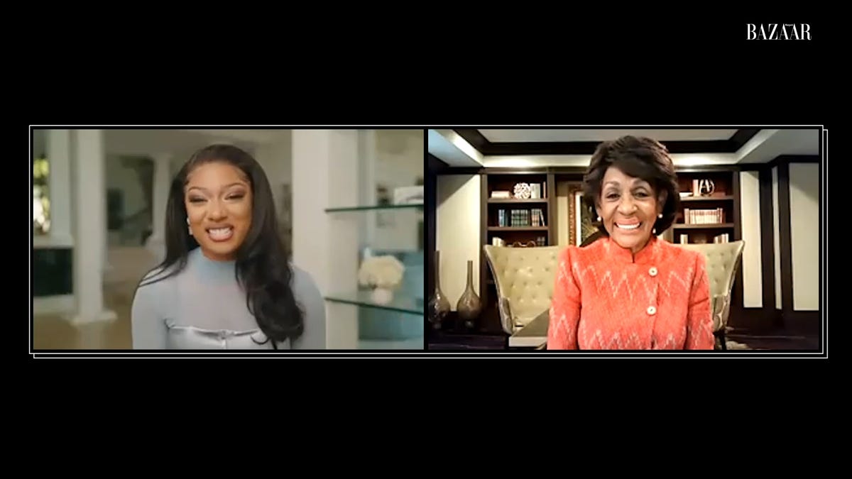 preview for Megan Thee Stallion & Representative Maxine Waters in Conversation