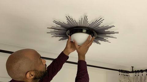 preview for How to Seriously Upgrade a Rental Light Fixture