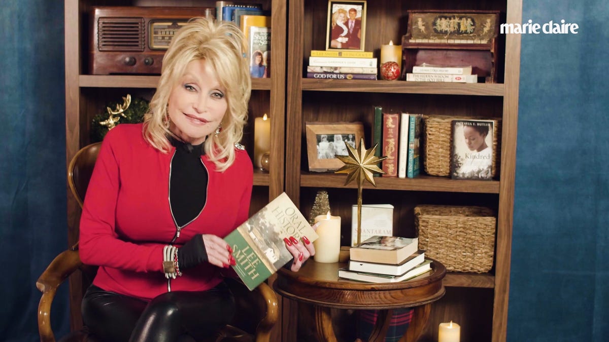 preview for Dolly Parton Shares Her Favorite Books in Shelf Portrait