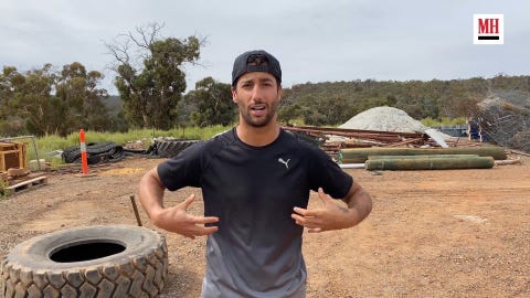 preview for Daniel Ricciardo | Train Like A Celeb