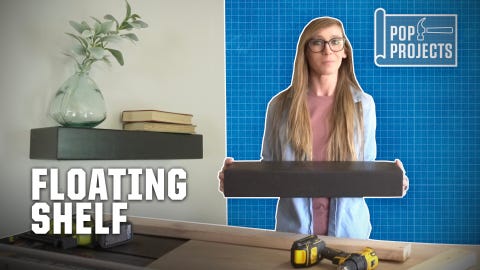 preview for POP Projects: How To Build A Floating Shelf