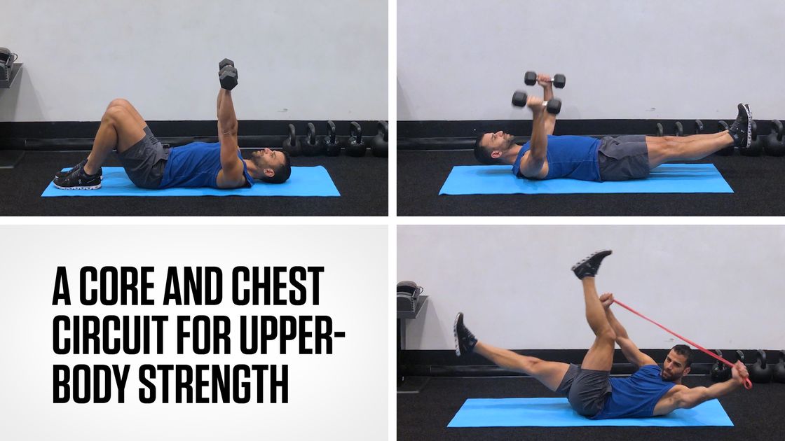 preview for A Core and Chest Circuit for Upper-Body Strength