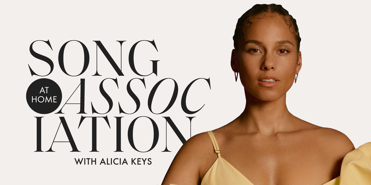 Alicia Keys Song Association, Alicia Keys ELLE, Song Association ELLE, alic...