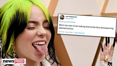 preview for Billie Eilish Throws Shade At The Oscars!