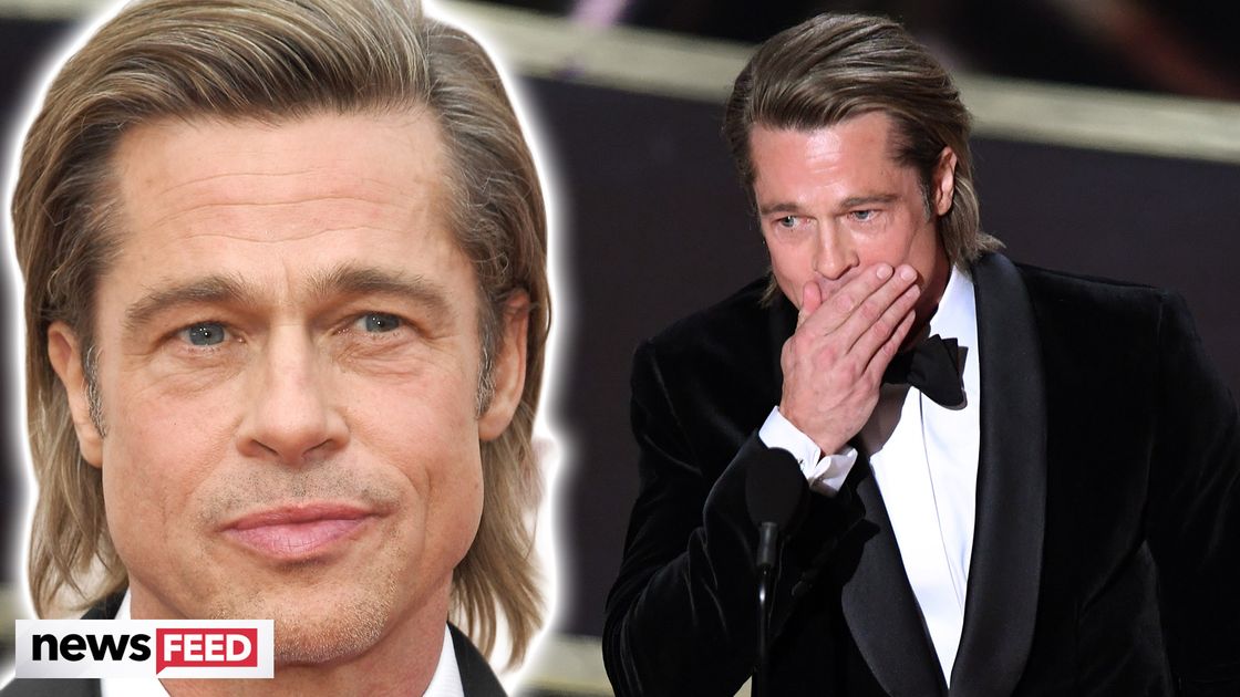 preview for Brad Pitt Gives Shoutout To Kids After Oscars Win!