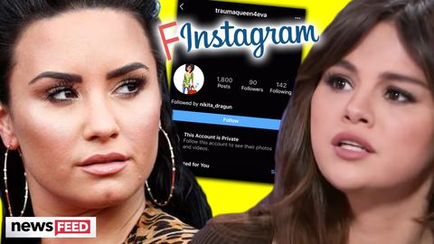 preview for Demi Lovato Accused Of Trashing Selena Gomez On Fake IG Account