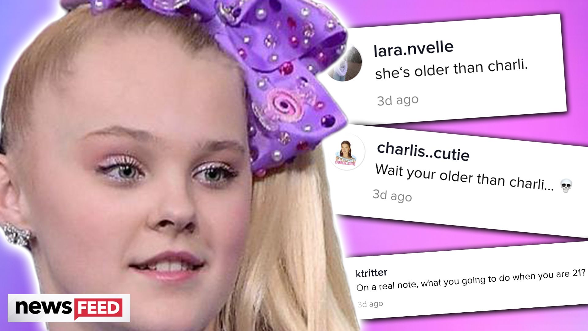 Jojo Siwa Goes Viral for Letting Her Hair Down & Breaking From