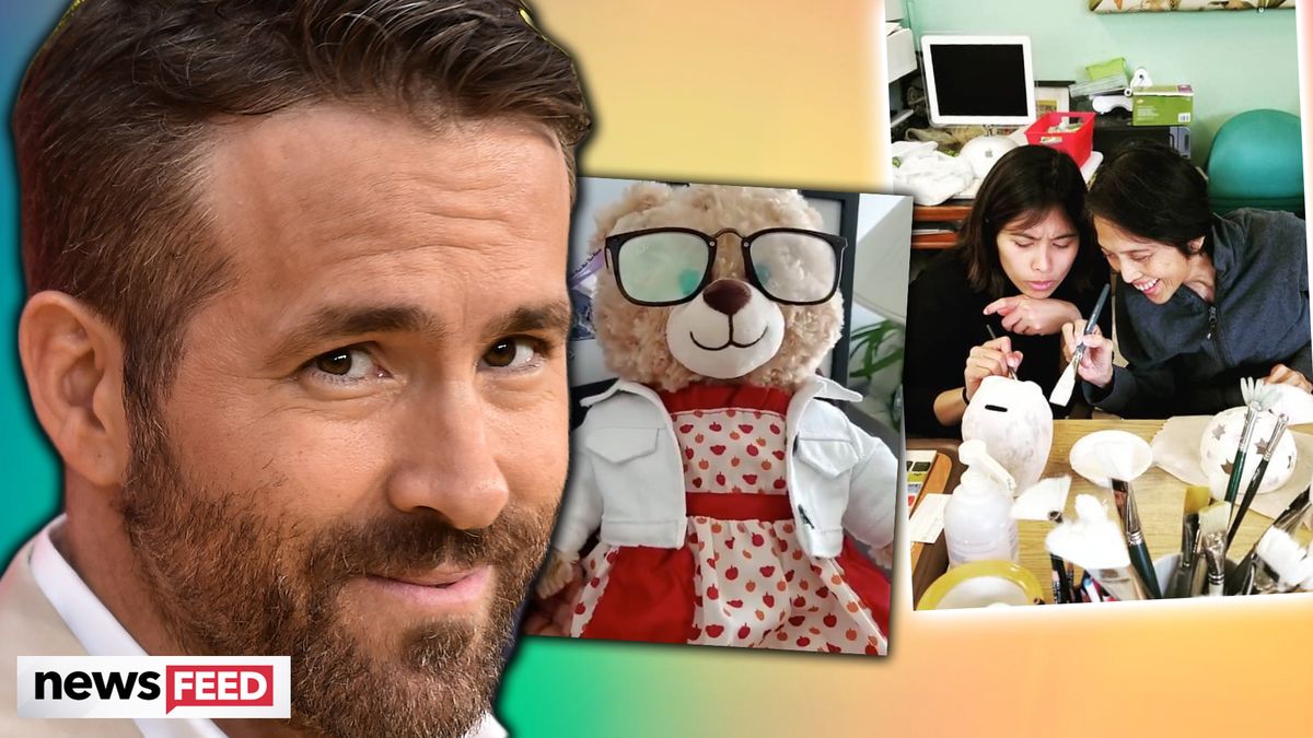 preview for Ryan Reynolds Is Doing His Best To Save A Teddy Bear