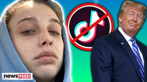 preview for Emma Chamberlain Reacts To The Possible Ban Of TikTok!