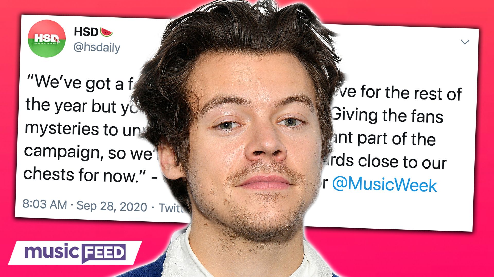 Harry Styles Debuts Slick New Hairdo on the Set of Upcoming Film