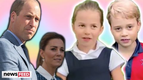 preview for Royal Family Releases First Ever Video With Prince William's Kids Talking On Camera