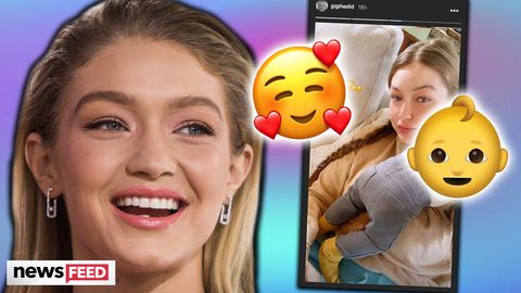 preview for Gigi Hadid Shares Her First Selfie With Daughter!