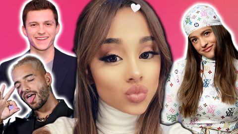 preview for Ariana Grande, Tom Holland, Rosalía, Maluma, y Más Amores de Cuarentena!