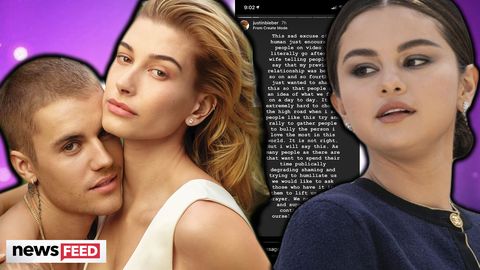 preview for Justin & Hailey Bieber SNAP On Selena Gomez Stan Who Tried To Ruin Livestream!