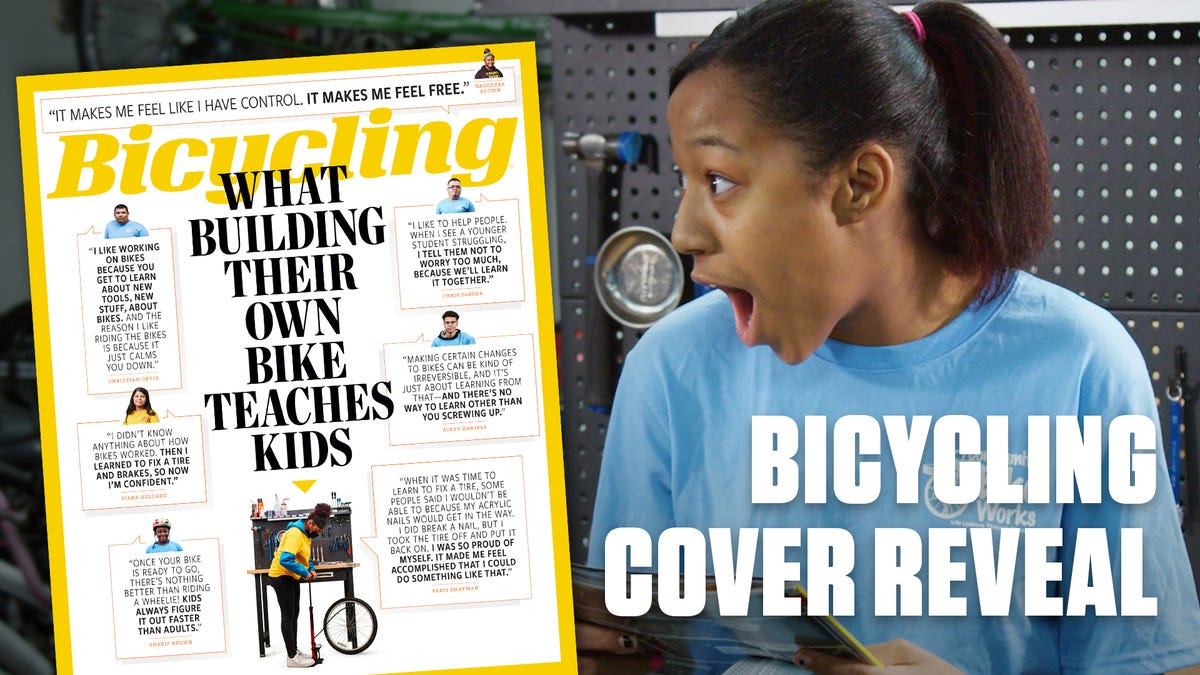 Bicycling Cover Reveal with Community Bike Works