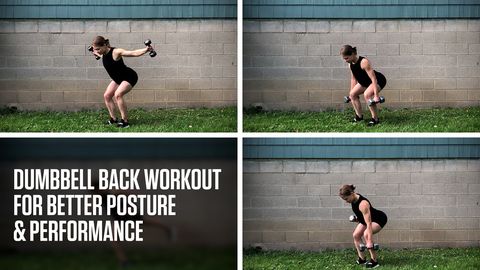 preview for Dumbbell Back Workout for Better Posture & Performance