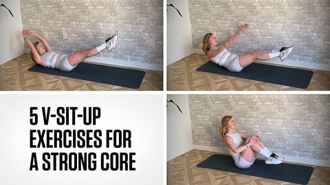 preview for 5 V-Sit-Up Exercises for a Strong Core