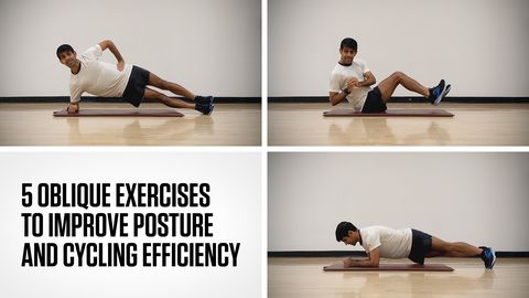 preview for 5 Oblique Exercises to Improve Posture and Cycling Efficiency