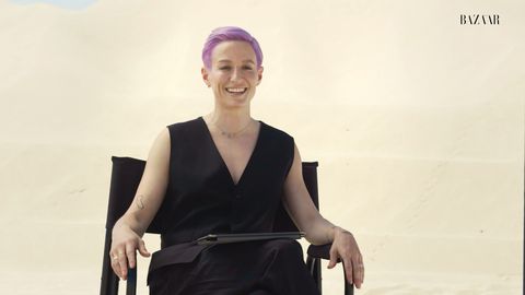 preview for Megan Rapinoe Breaks Down World Cup Win, Iconic Power Pose & Best Fashion Moments