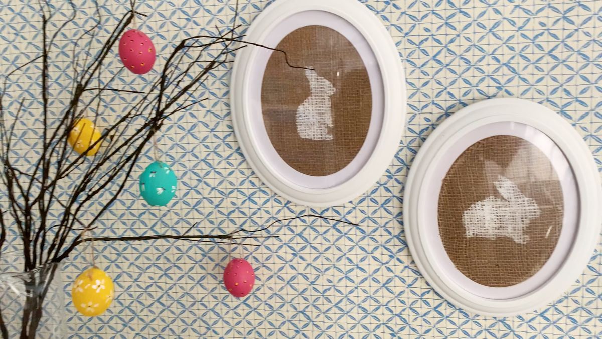 Preview of adorable DIY Easter crafts that can also be used as decorations