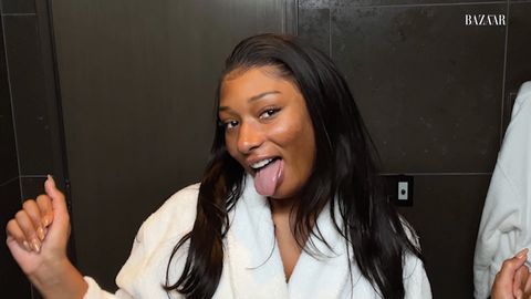 preview for Megan Thee Stallion's Nighttime Skincare Routine | Go To Bed With Me