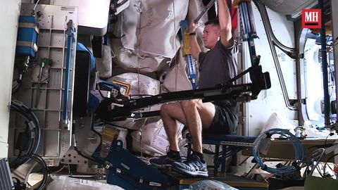 preview for Gym & Fridge on the NASA Space Station