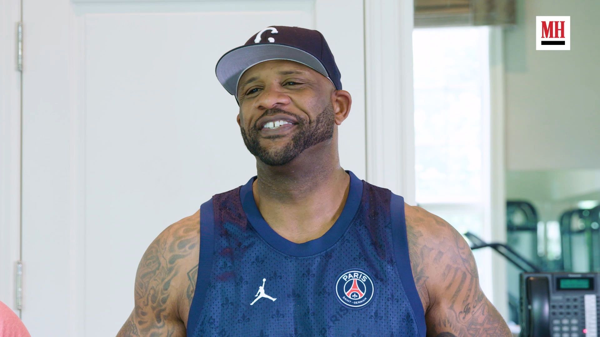 CC Sabathia is looking a lot slimmer, and he's hanging out with