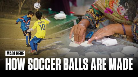 preview for Made Here: How Soccer Balls Are Made