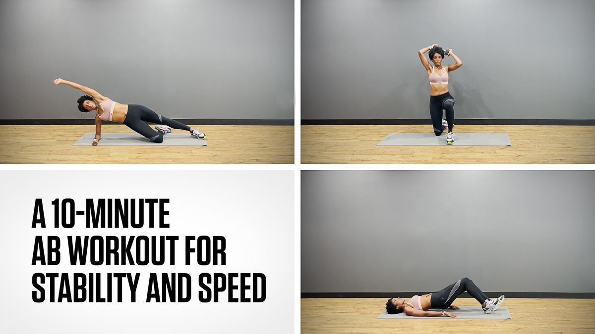 10 Min AB WORKOUT with No Equipment (NOT abs in ten minutes) 