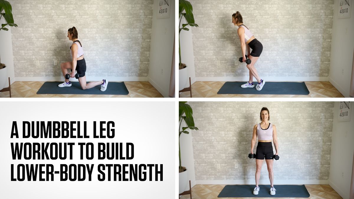 preview for A Dumbbell Leg Workout to Build Lower-Body Strength