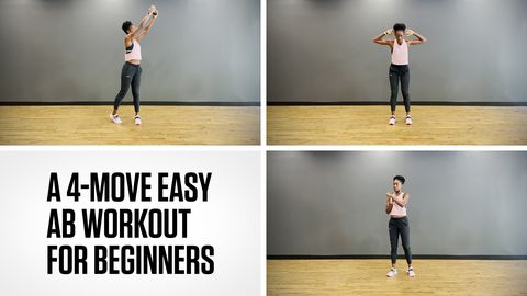 preview for A 4-Move Easy Ab Workout for Beginners