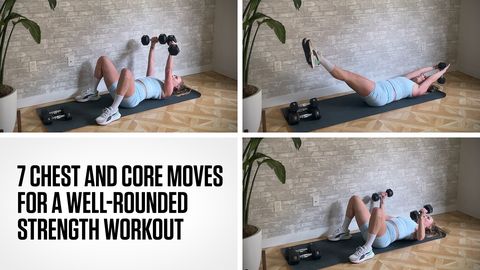 preview for 7 Chest and Core Moves for a Well-Rounded Strength Workout