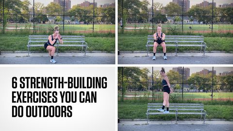 preview for 6 Strength-Building Exercises You Can Do Outdoors