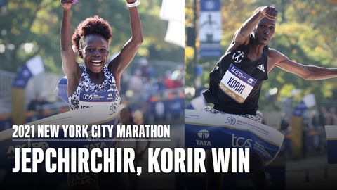 preview for 2021 NYC Marathon Results - Jepchirchir, Korir Win in New York