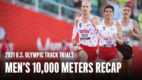 preview for Woody Kincaid Wins the Men’s 10,000 Meters - 2021 U.S. Track and Field Trials