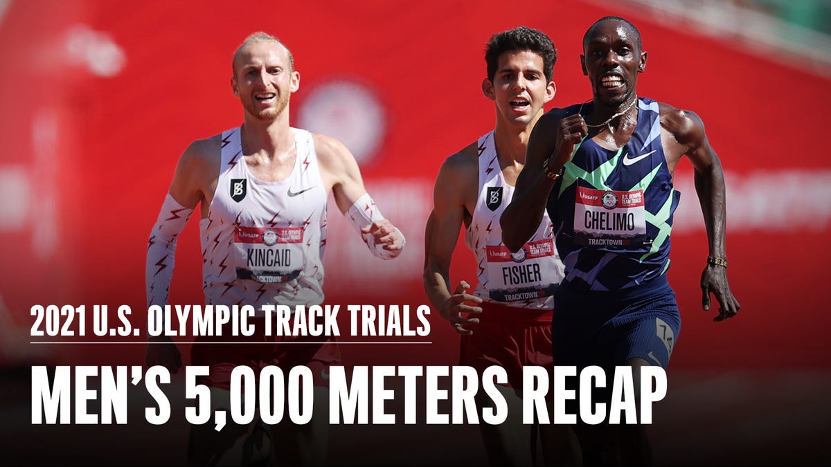 preview for Paul Chelimo Wins the Men’s 5,000 at the Olympic Track and Field Trials