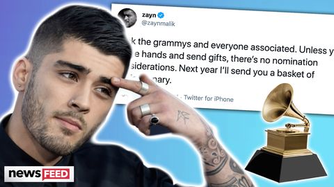preview for Zayn Malik BLASTS The Grammys With Obscenities!