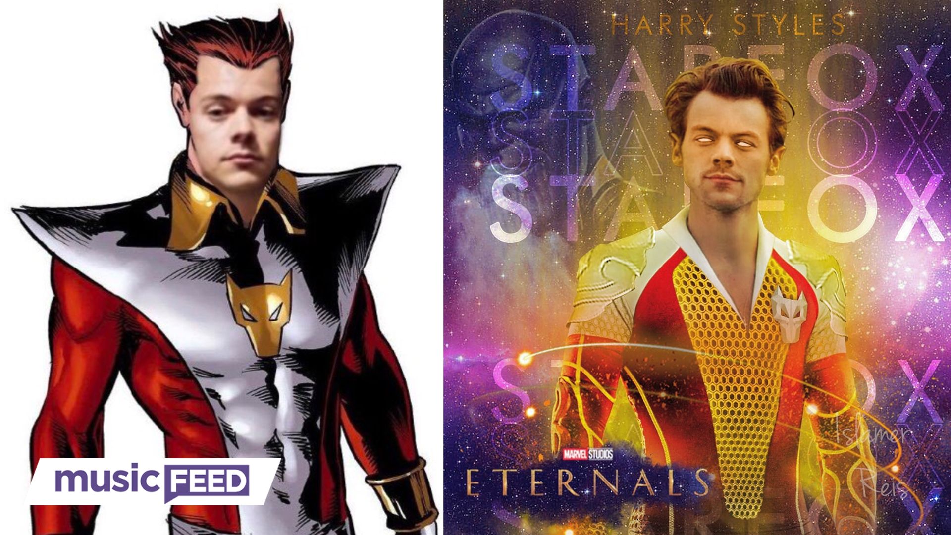 Eternals' Cast Superstar Harry Styles as Super Problematic Superhero