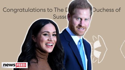 preview for Harry & Meghan Markle WELCOME Baby Girl & Pay Tribute To Diana!