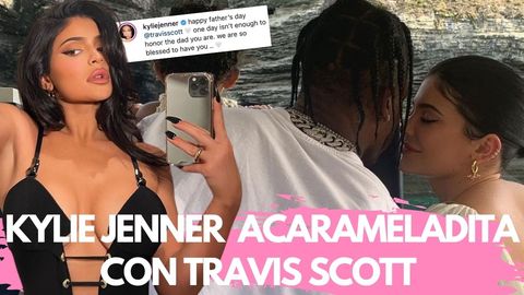 preview for Kylie Jenner MUY Acarameladita con Travis Scott