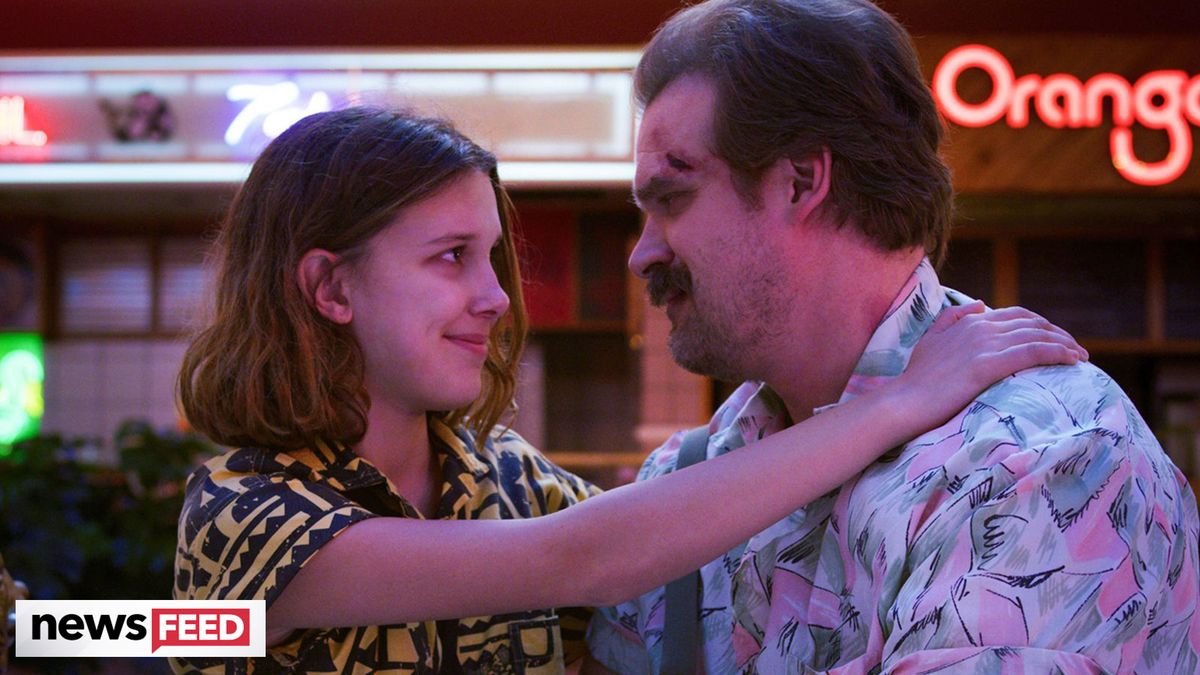 preview for David Harbour WORRIED About Millie Bobby Brown & Talks Tight Bond